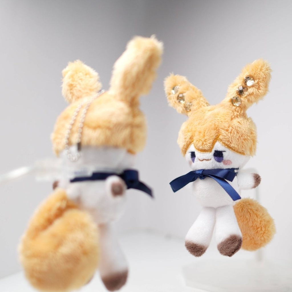 【12月2日まで抽選】ハンドメイド妖精ずんだもんぬいぐるみ 46, 47(きな粉色)