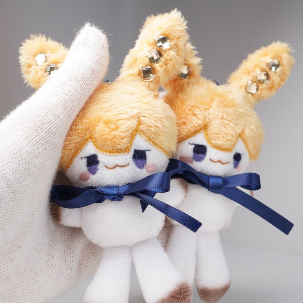 【12月2日まで抽選】ハンドメイド妖精ずんだもんぬいぐるみ 46, 47(きな粉色)