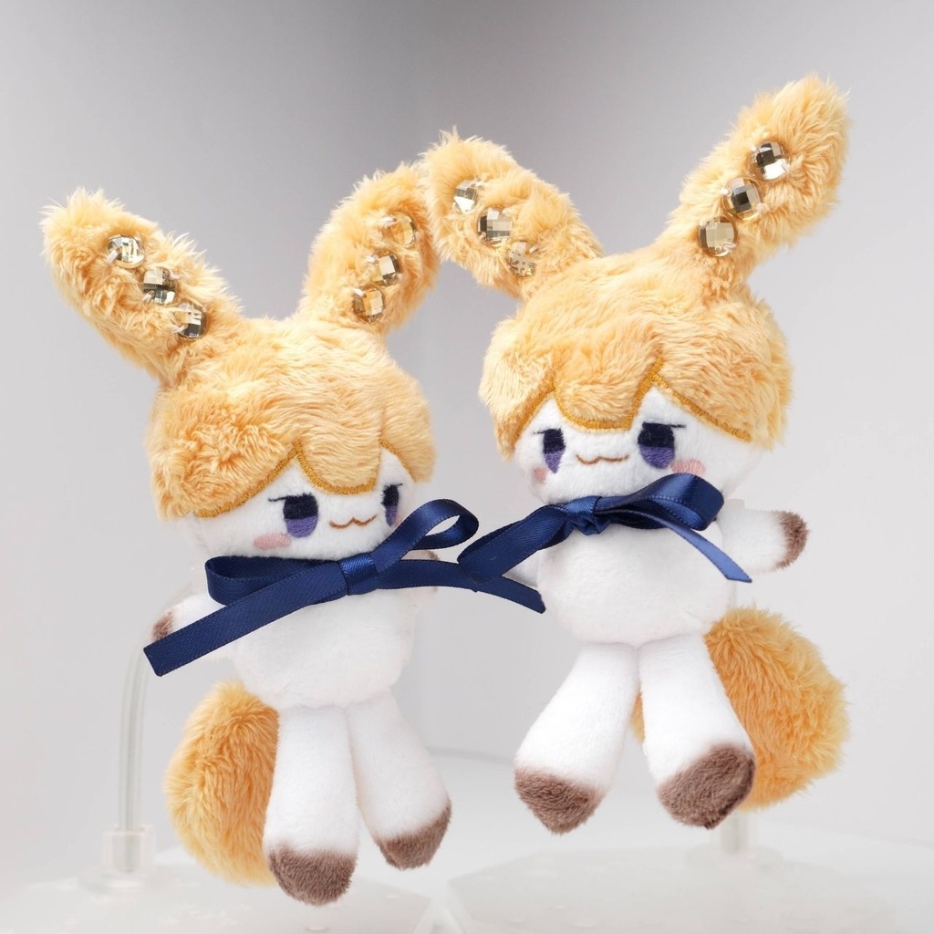 【12月2日まで抽選】ハンドメイド妖精ずんだもんぬいぐるみ 46, 47(きな粉色)