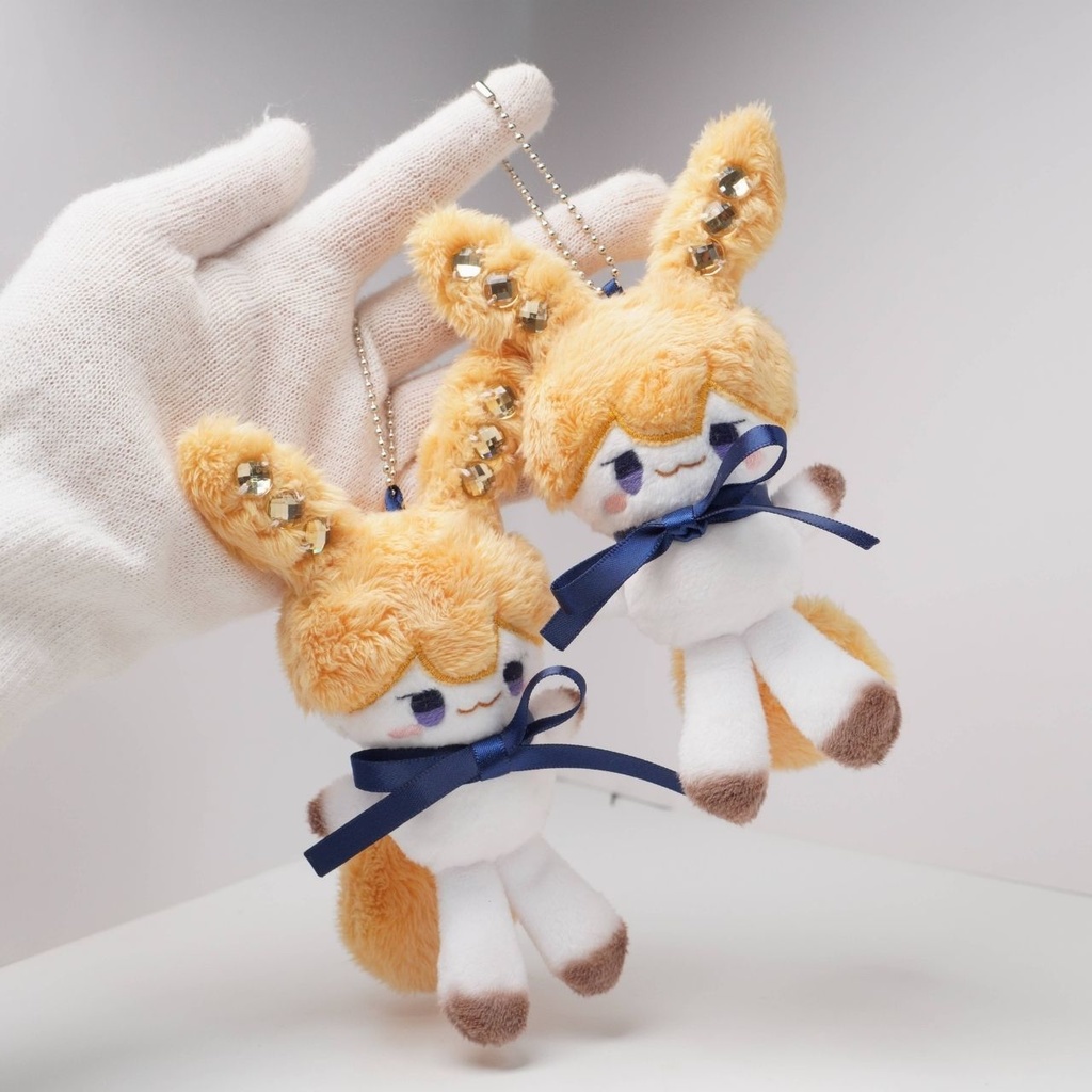 【12月2日まで抽選】ハンドメイド妖精ずんだもんぬいぐるみ 46, 47(きな粉色)