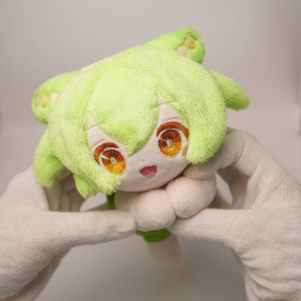 【1月17日まで抽選】【ねそべり / おすわり / ひっつき】ハンドメイド3wayずんだもんぬいぐるみ(ずんだもん 27)