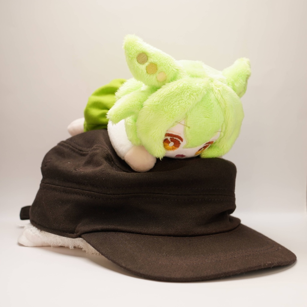 【1月17日まで抽選】【ねそべり / おすわり / ひっつき】ハンドメイド3wayずんだもんぬいぐるみ(ずんだもん 27)