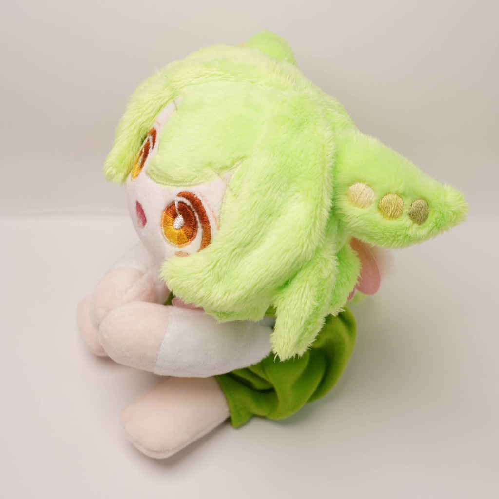 【1月17日まで抽選】【ねそべり / おすわり / ひっつき】ハンドメイド3wayずんだもんぬいぐるみ(ずんだもん 27)