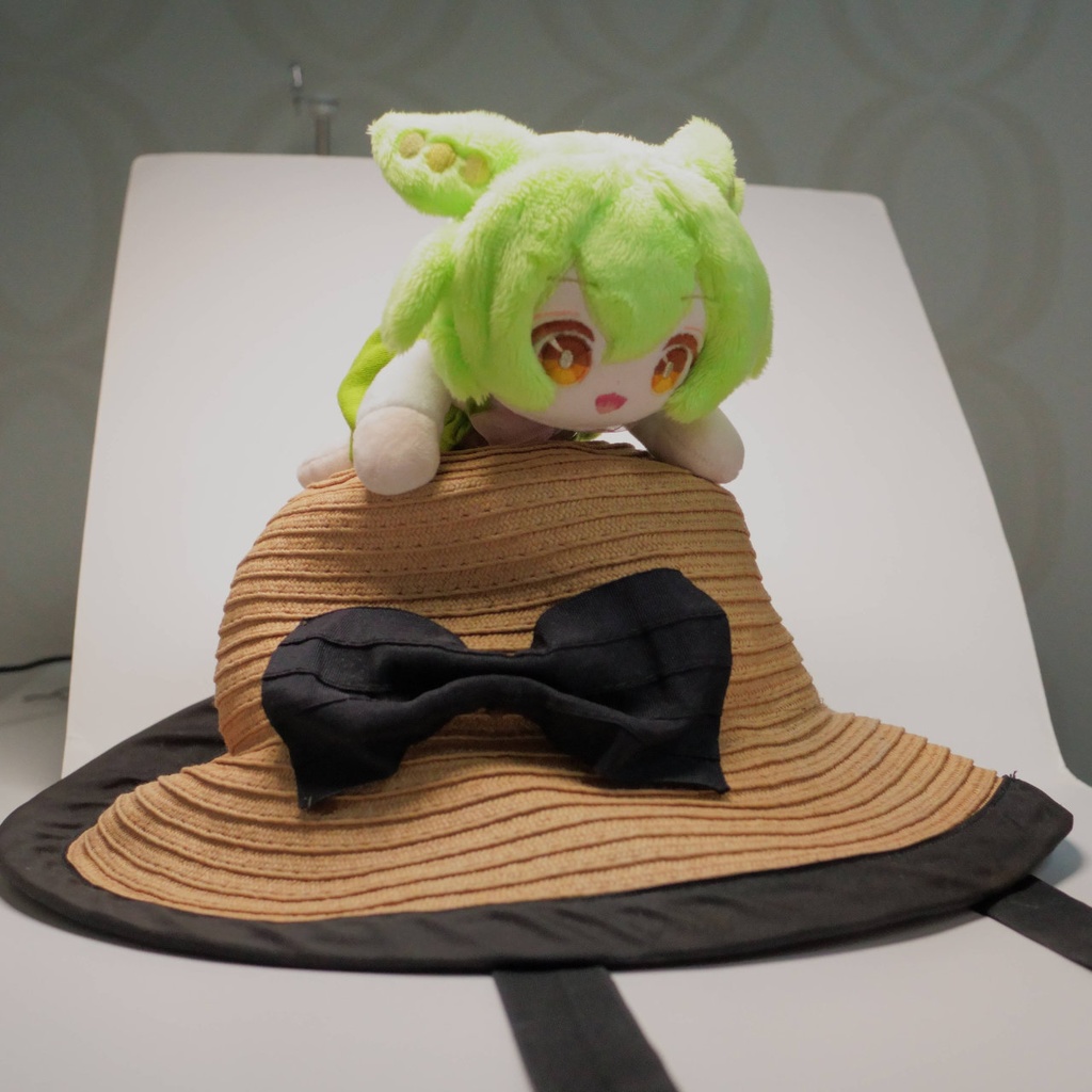 【1月17日まで抽選】【ねそべり / おすわり / ひっつき】ハンドメイド3wayずんだもんぬいぐるみ(ずんだもん 27)