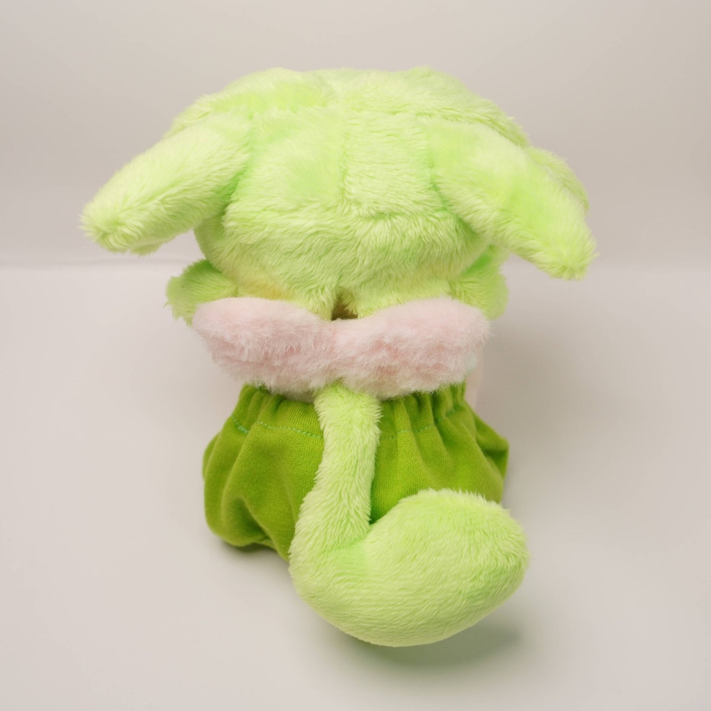 【1月17日まで抽選】【ねそべり / おすわり / ひっつき】ハンドメイド3wayずんだもんぬいぐるみ(ずんだもん 27)