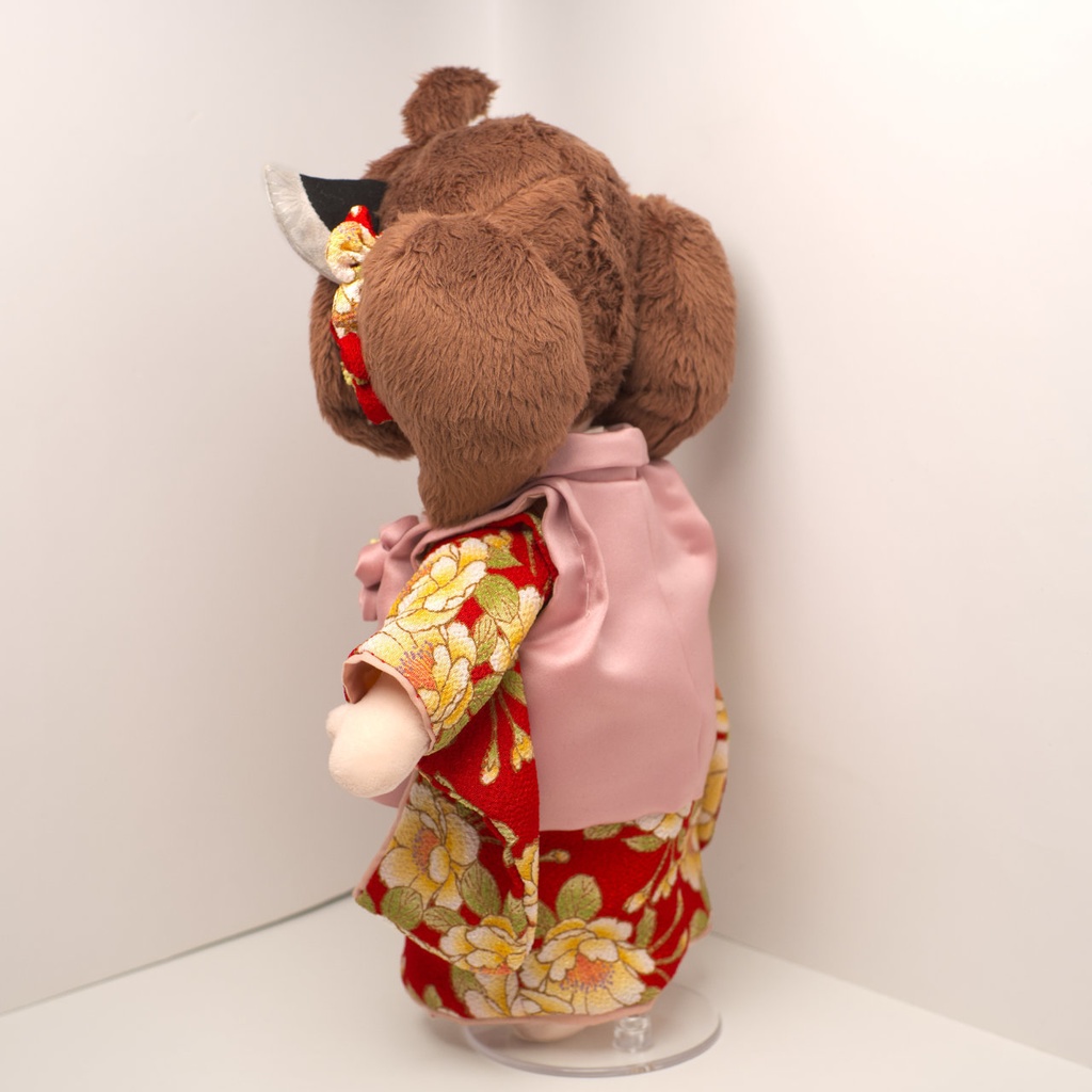 【2/23まで抽選】ハンドメイド和装きりたんぬいぐるみ (東北きりたん 03)