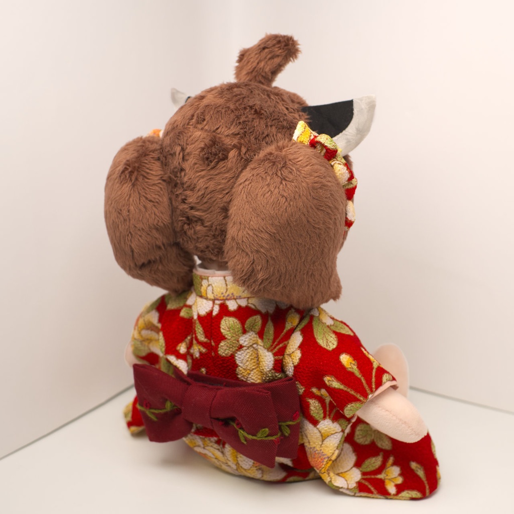 【2/23まで抽選】ハンドメイド和装きりたんぬいぐるみ (東北きりたん 03)