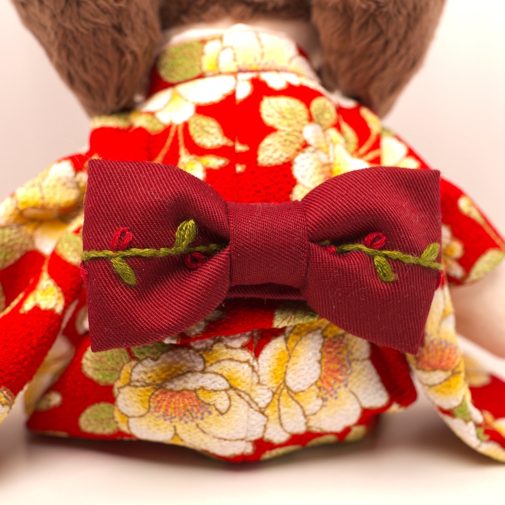 【2/23まで抽選】ハンドメイド和装きりたんぬいぐるみ (東北きりたん 03)