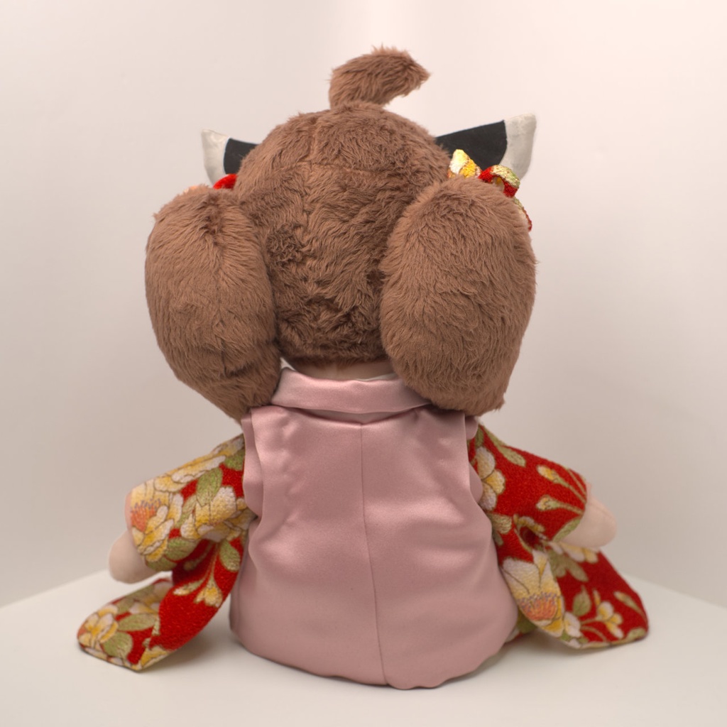 【2/23まで抽選】ハンドメイド和装きりたんぬいぐるみ (東北きりたん 03)