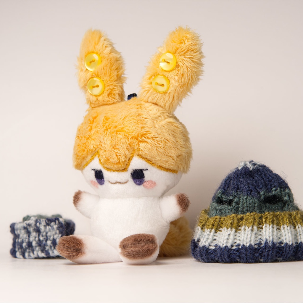 【完売】ハンドメイド妖精ずんだもんぬいぐるみ 48(きな粉色)