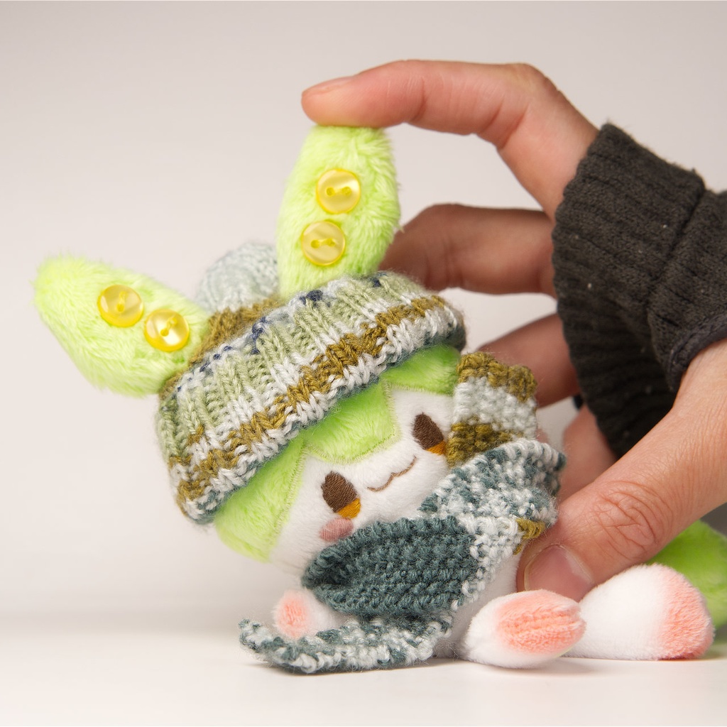 【完売】ハンドメイド妖精ずんだもんぬいぐるみ 49(通常色)