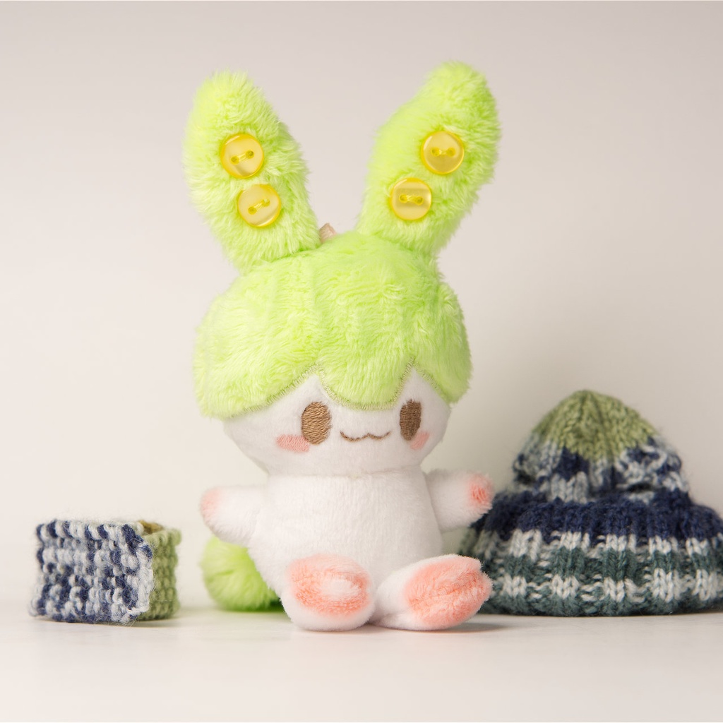 【完売】ハンドメイド妖精ずんだもんぬいぐるみ 50, 51(どちらか1体ランダム)