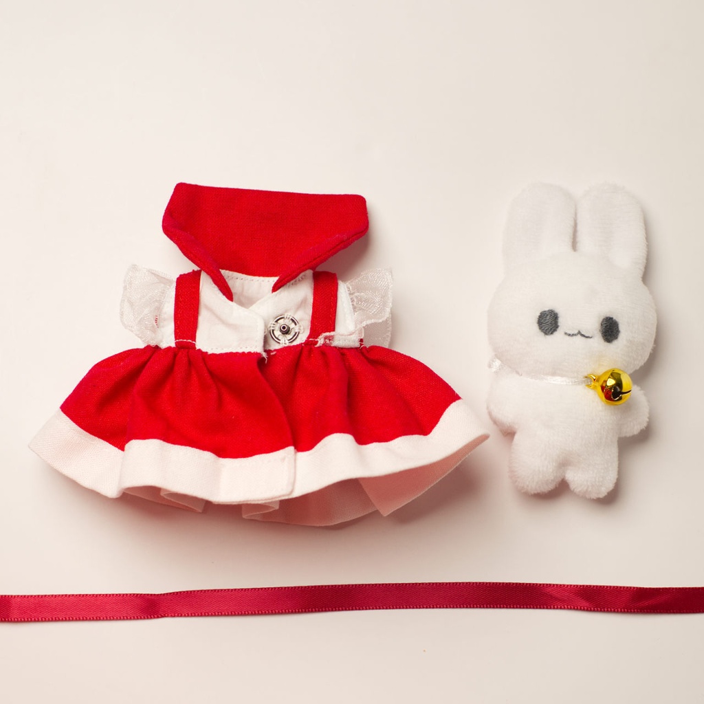 【完売】ハンドメイド中国うさぎぬいぐるみ with いなば【中国うさぎ 01】