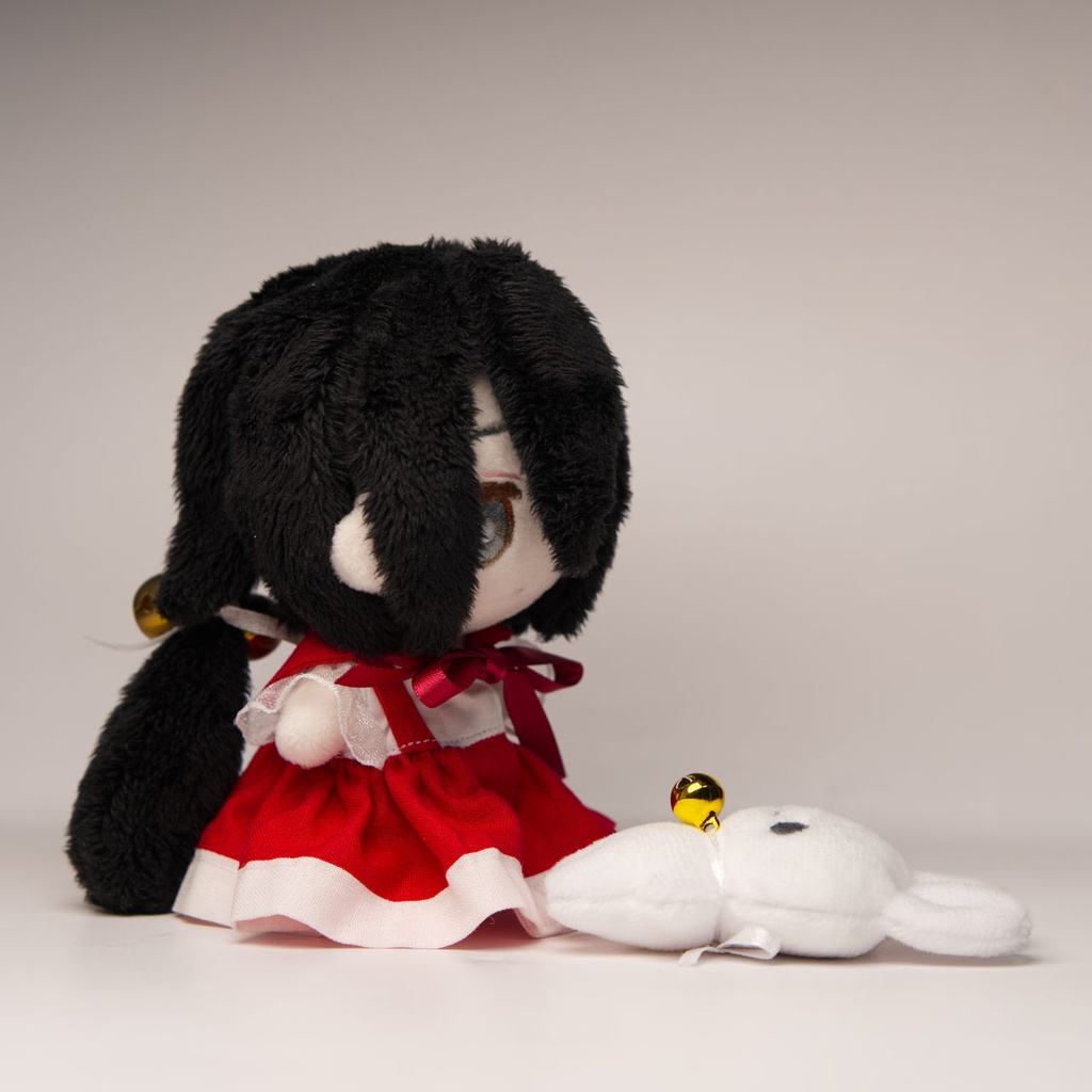 【完売】ハンドメイド中国うさぎぬいぐるみ with いなば【中国うさぎ 01】