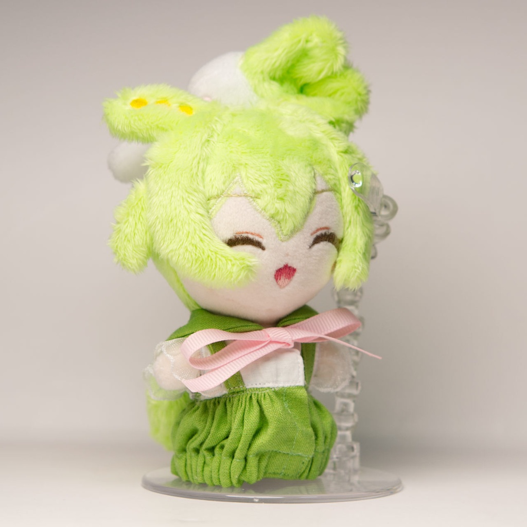 【完売】にぱにぱずんだもんぬいぐるみ with 妖精ずんだもん(?) 【ずんだもん 29】