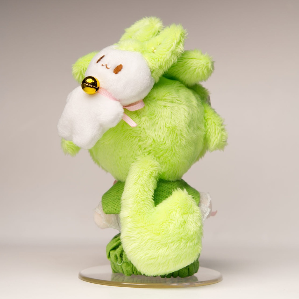 【完売】にぱにぱずんだもんぬいぐるみ with 妖精ずんだもん(?) 【ずんだもん 29】