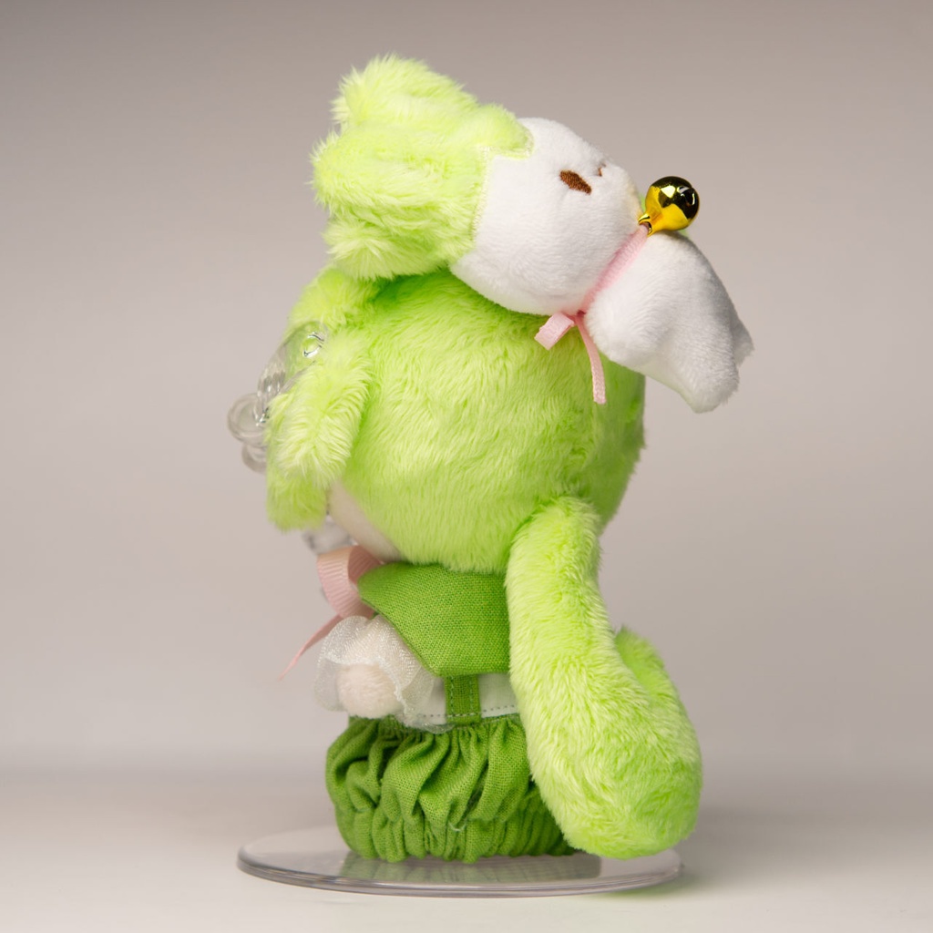 【完売】にぱにぱずんだもんぬいぐるみ with 妖精ずんだもん(?) 【ずんだもん 29】