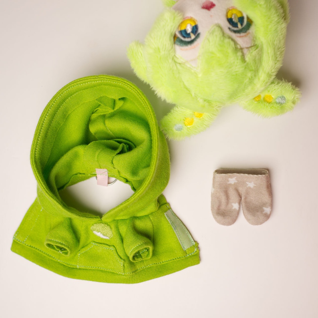 【完売】碧い目のパーカーずんだもんぬいぐるみ【ずんだもん 30】