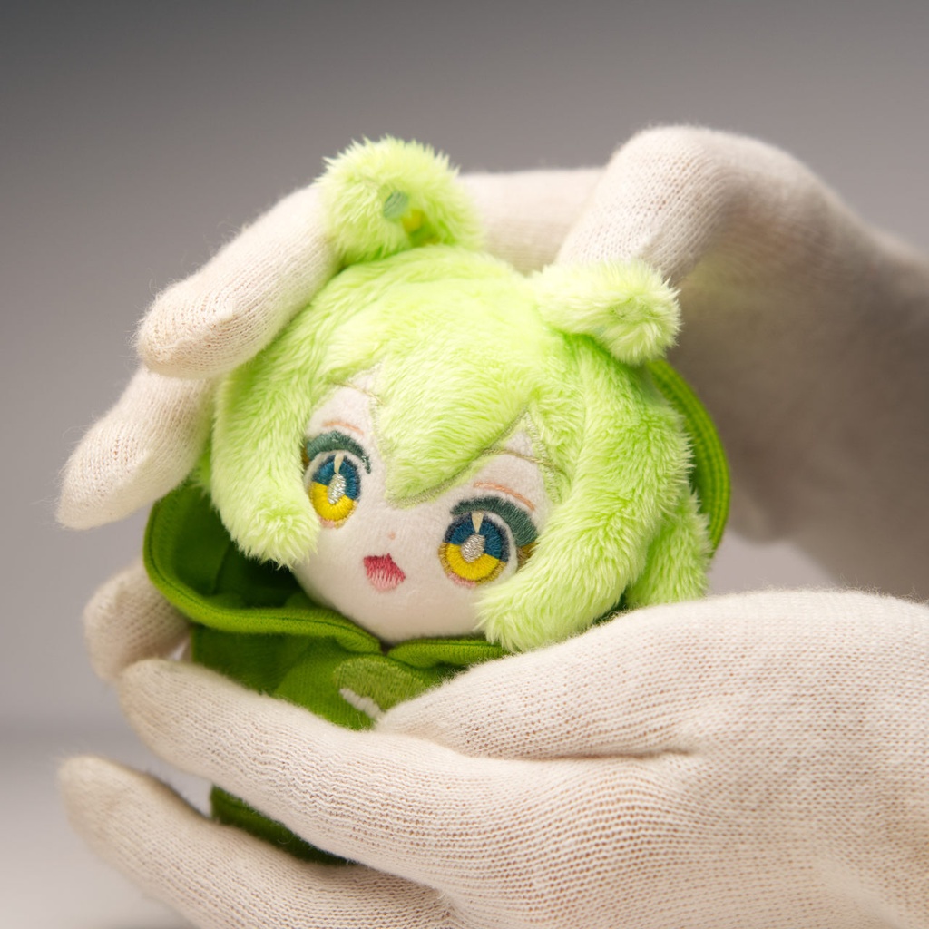 【完売】碧い目のパーカーずんだもんぬいぐるみ【ずんだもん 30】