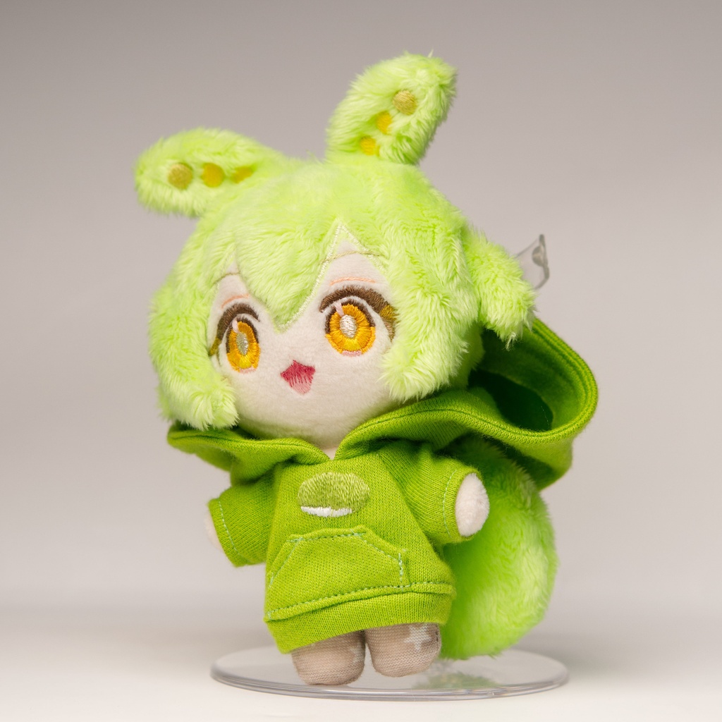 【完売】黄色い目のパーカーずんだもんぬいぐるみ【ずんだもん 31】