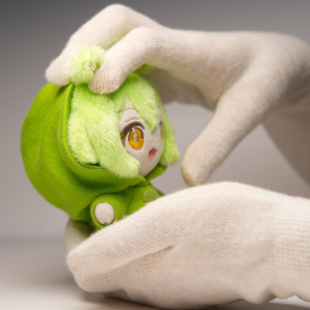 【完売】黄色い目のパーカーずんだもんぬいぐるみ【ずんだもん 31】