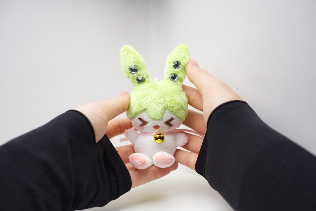【プレビュー中】ハンドメイド妖精ずんだもんぬいぐるみ 57(>▽<)