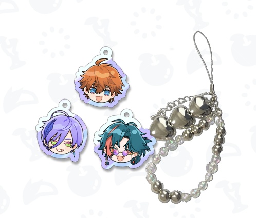 3SKM アクリルチャームセット