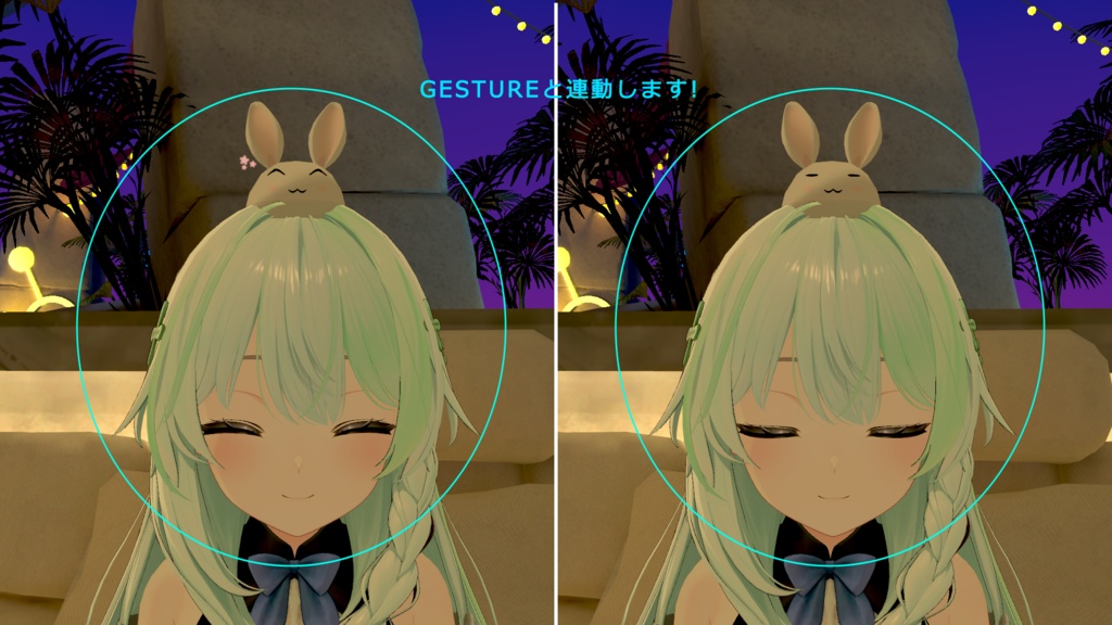 【ペット】もちうさぎ(モチウサギ)3Ⅾモデル