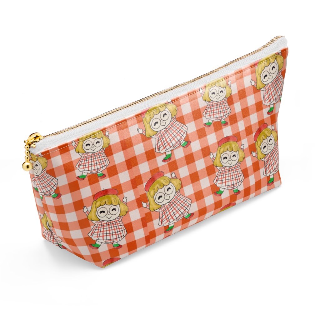 もち代ママ柄ポーチ