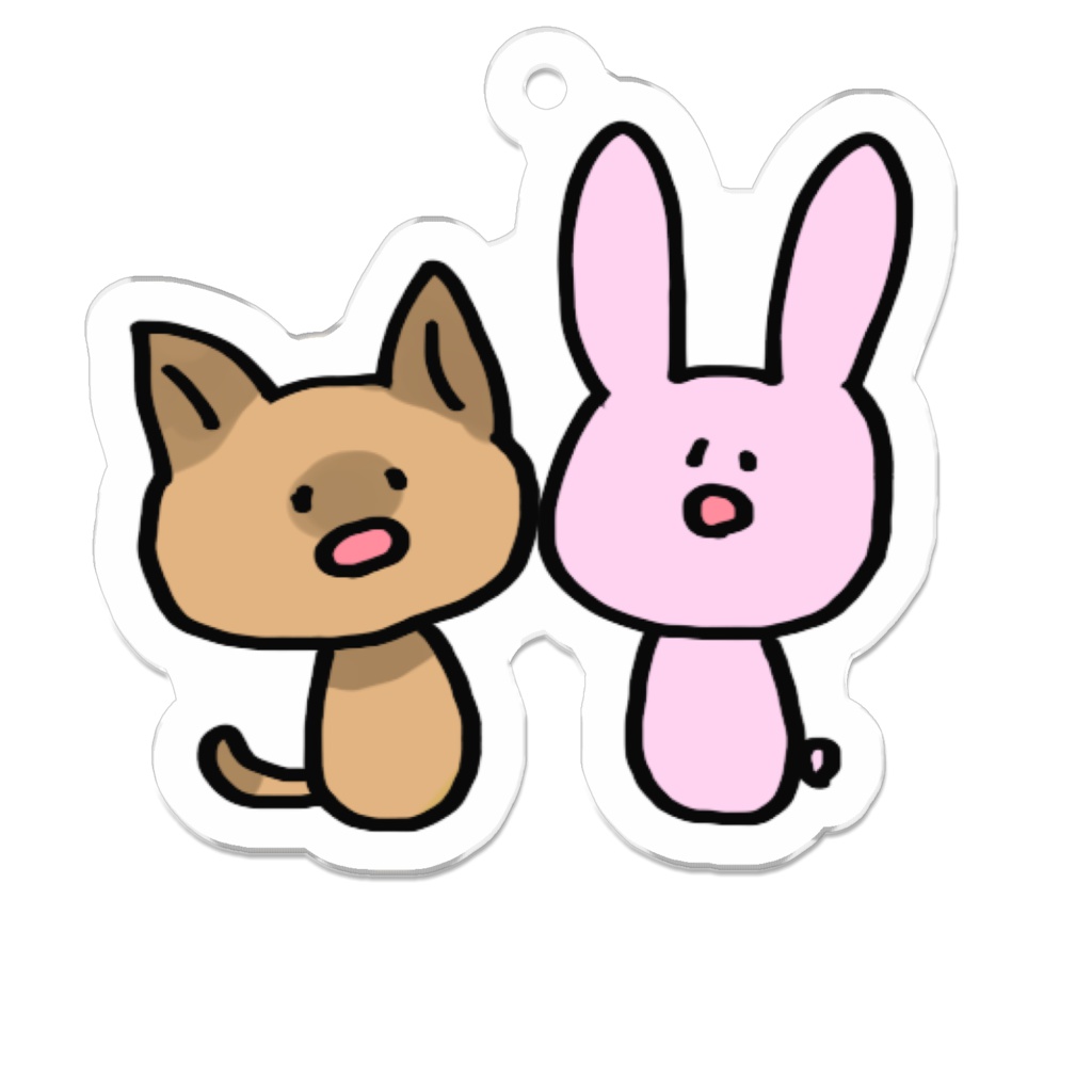 ねこさんとうさぎさん