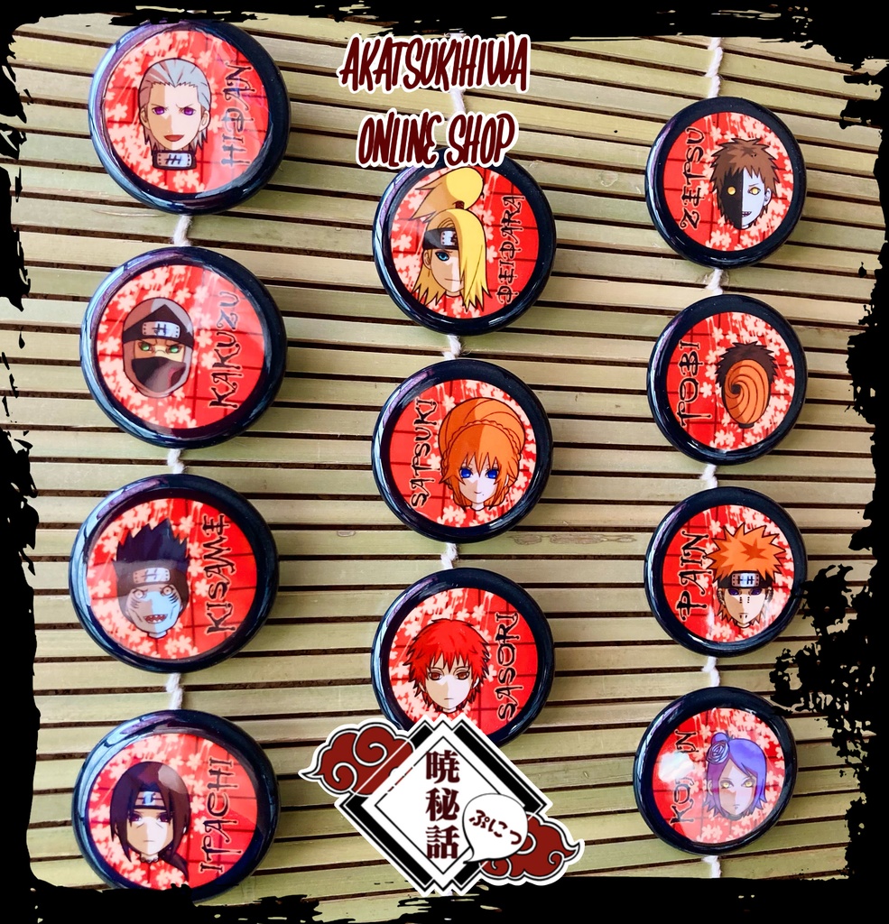 暁ぷにふぇいす 缶バッジ 全11種類 神名サツキ