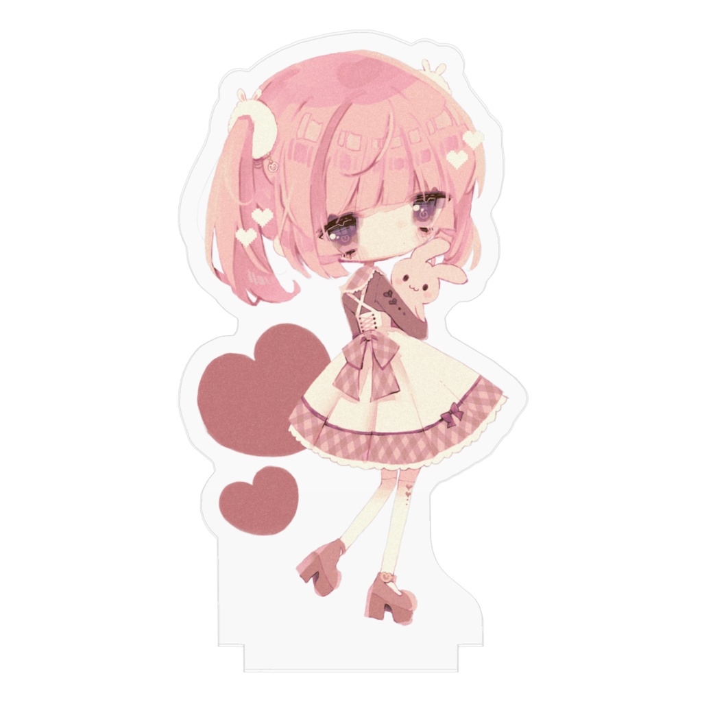 黒瀬ももちゃんはっぴーばれんたいんアクリルフィギュア