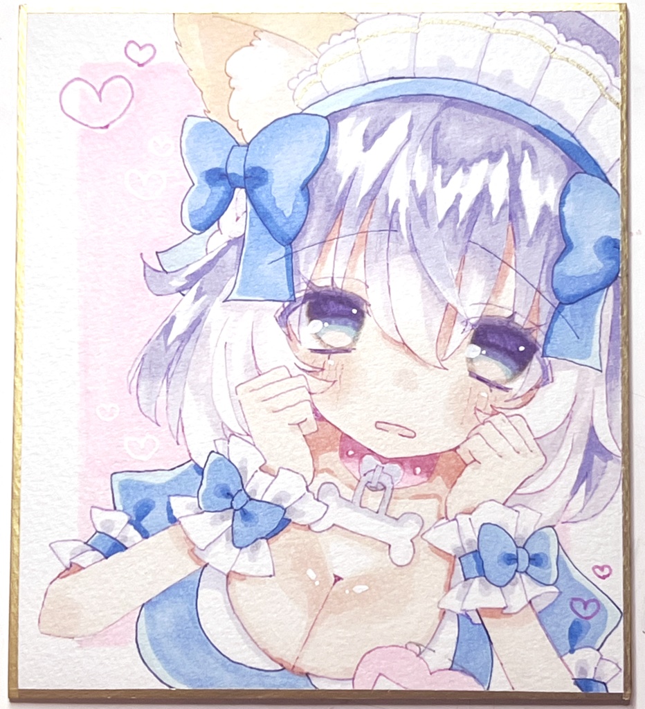 メイドセンちゃんミニ色紙