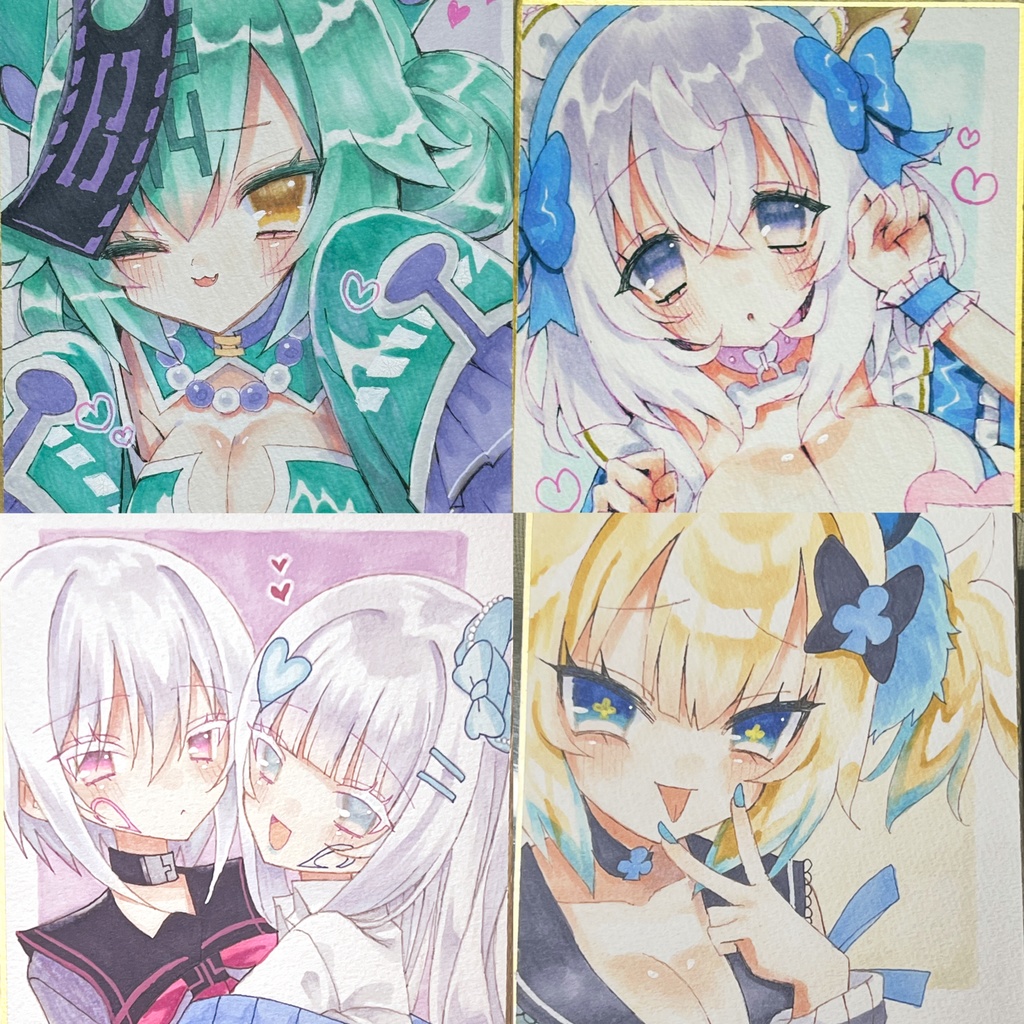 リクエスト色紙