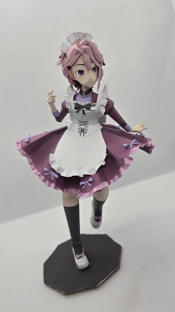 ダンダダン　白鳥愛羅【ペーパークラフト】