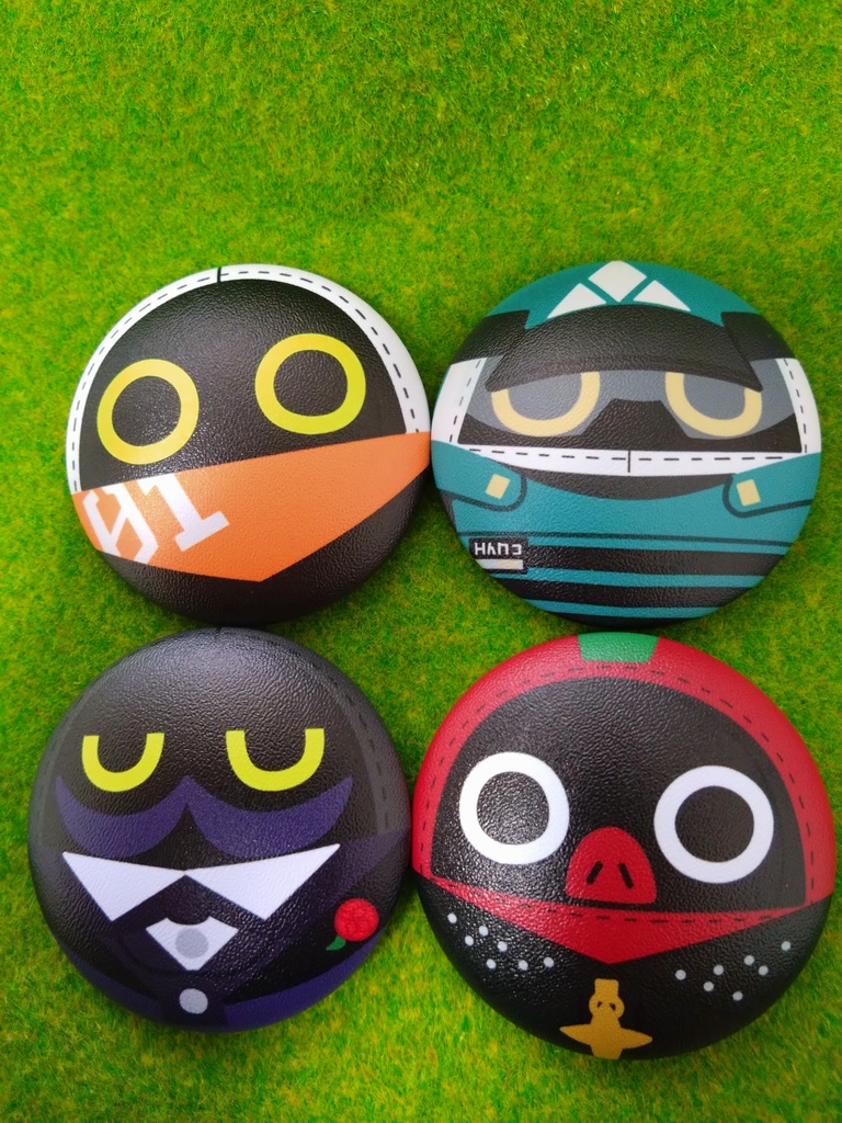 ボンプのぷにぷに缶バッジ(個別販売)