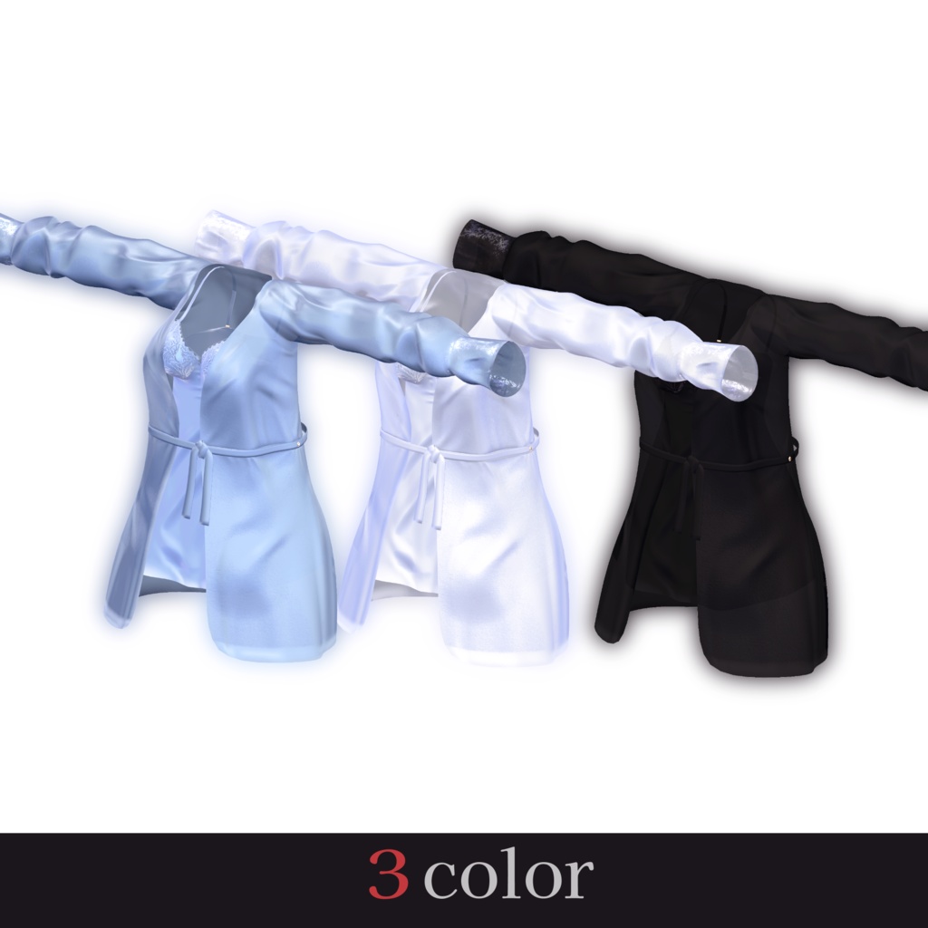 【6アバターフルパック】レンズに映らない清楚なランジェリー【楽しいMAギミックあり!】