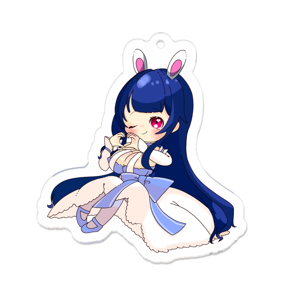 雨音兎依半年記念アクキー