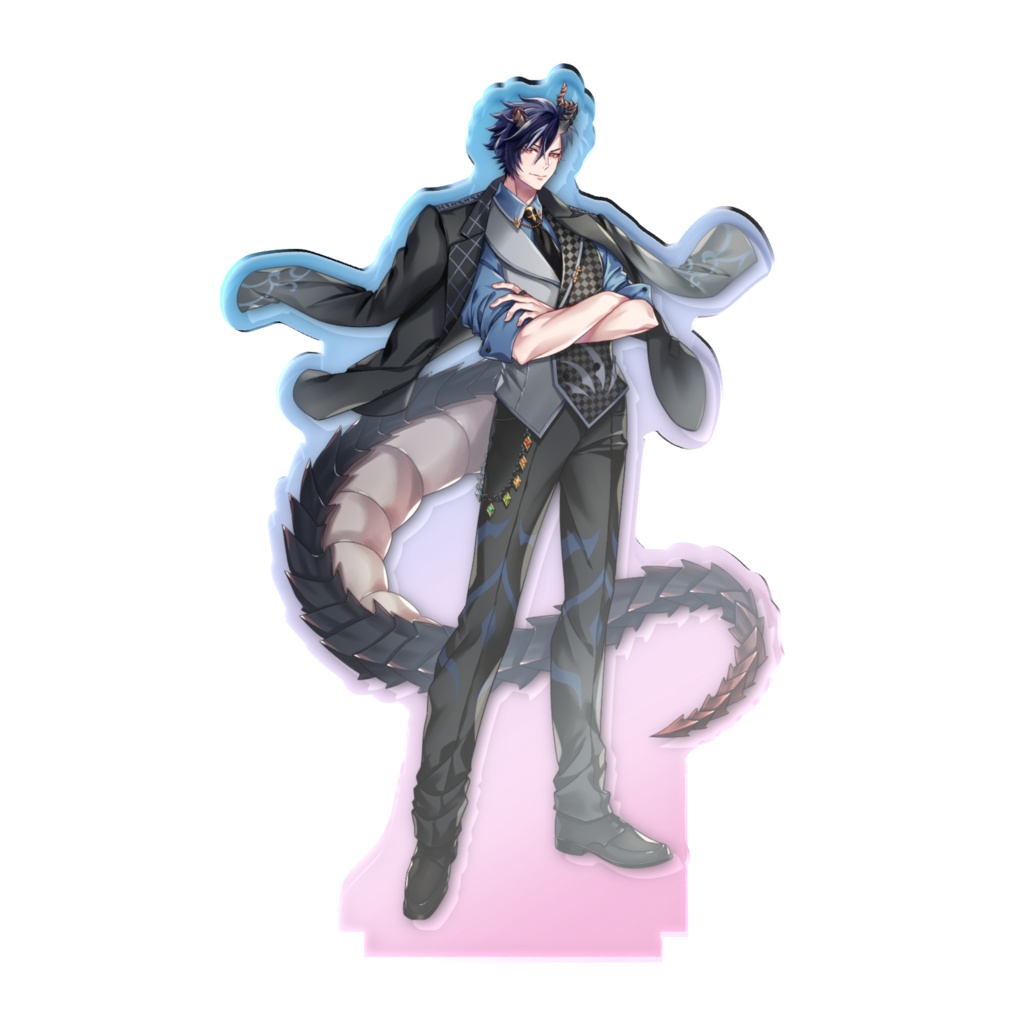 【限定受注販売】黎鋼アルト 2周年アクスタ(オーロラ)