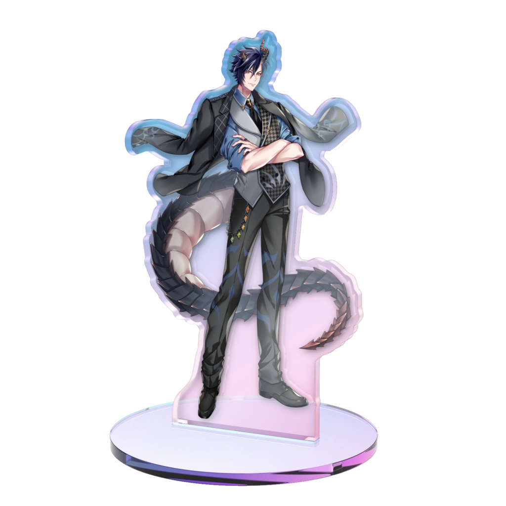 【限定受注販売】黎鋼アルト 2周年アクスタ(オーロラ)