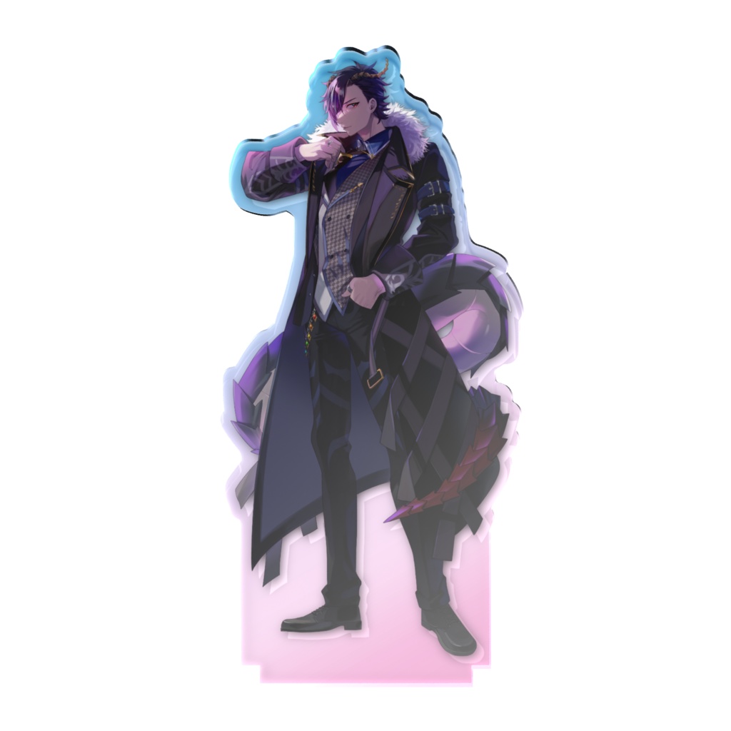 【限定受注販売】黎鋼アルト 2周年アクスタ(オーロラ) Ver.1stキービジュアル