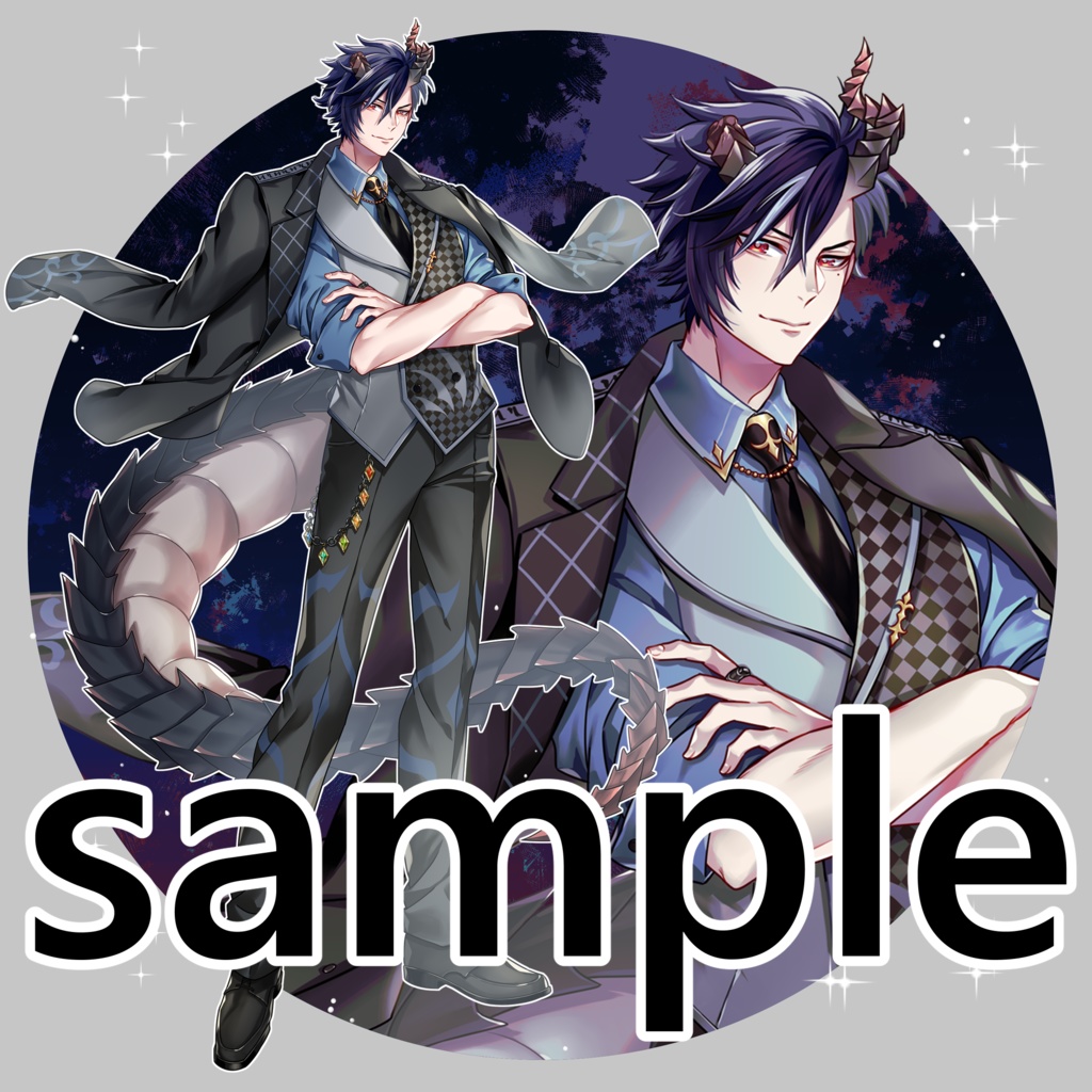 【限定受注販売】黎鋼アルト 2周年アクリルブロック