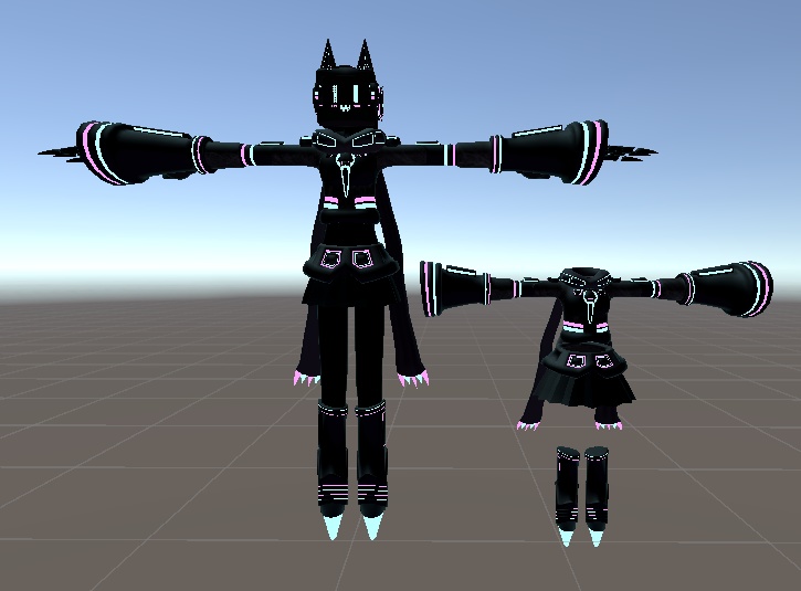 Neo Pilot | アバター改変用衣装Prefab付