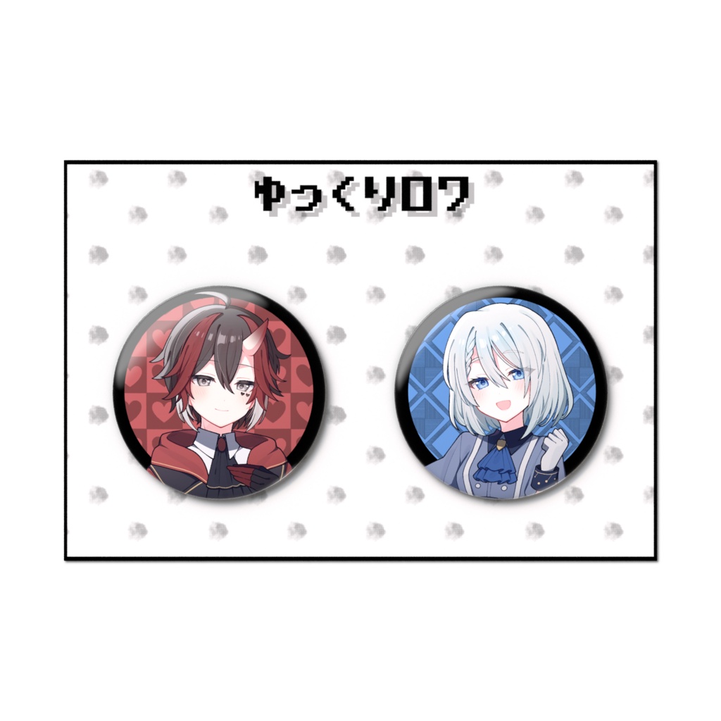 公式缶バッチセット【秋雅&彩葉】