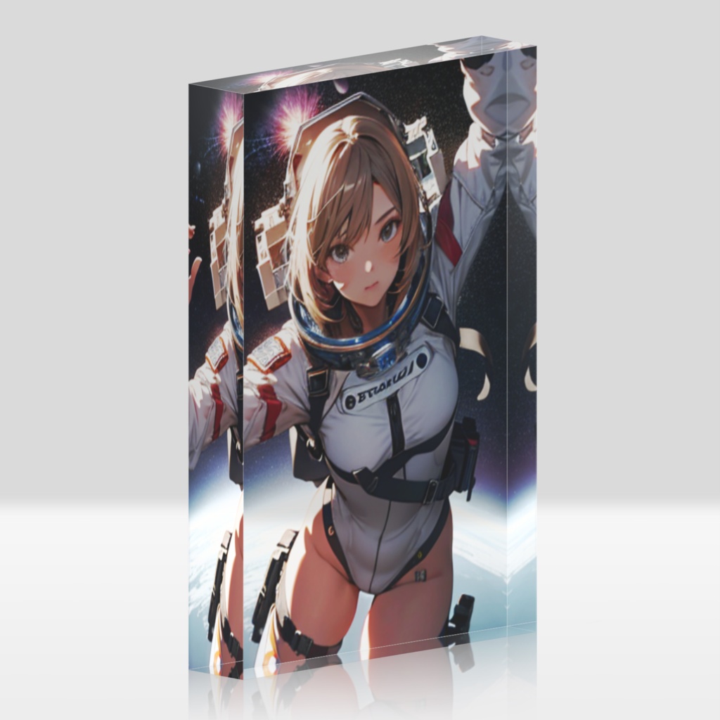 アクリルブロック「宇宙」