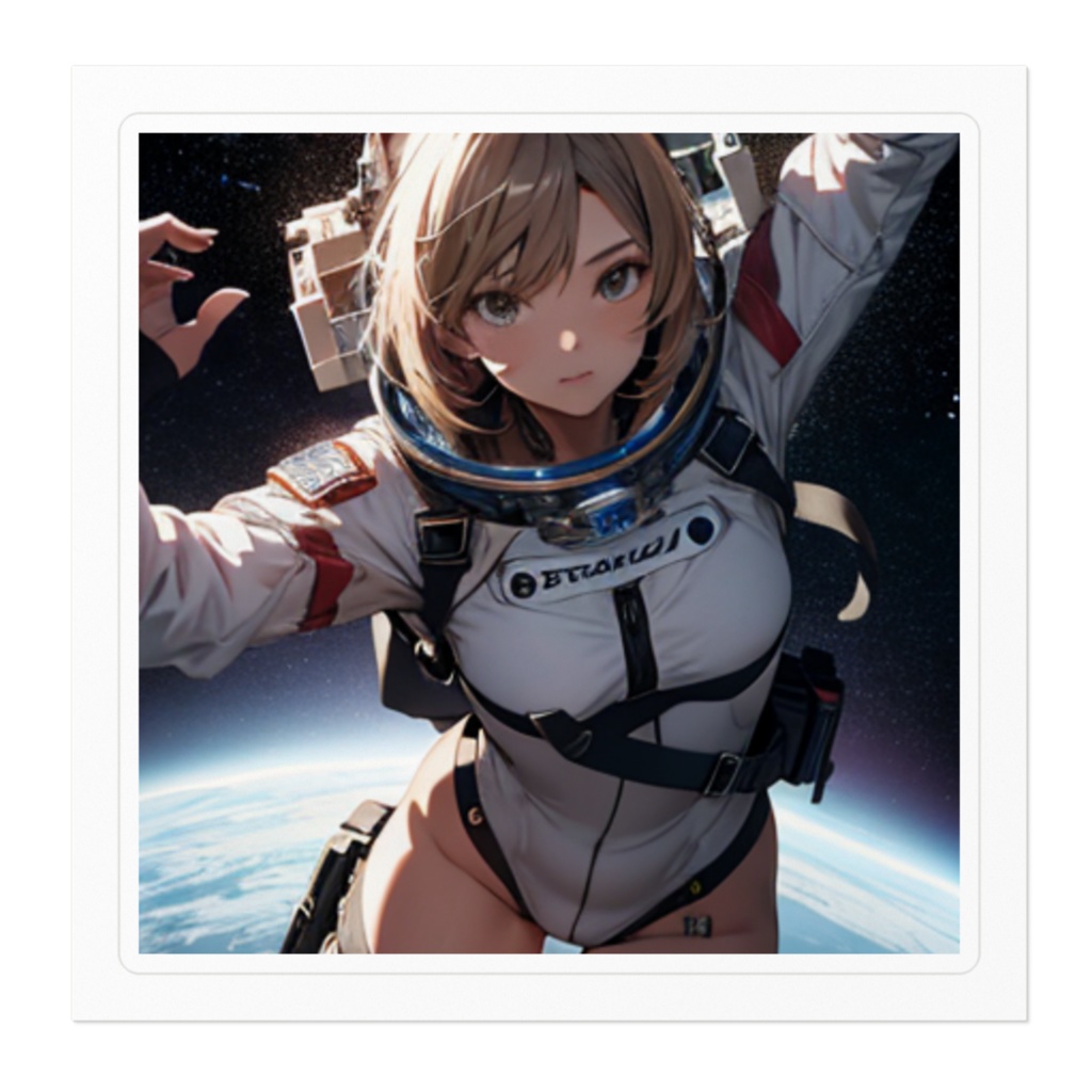 ステッカー「宇宙」