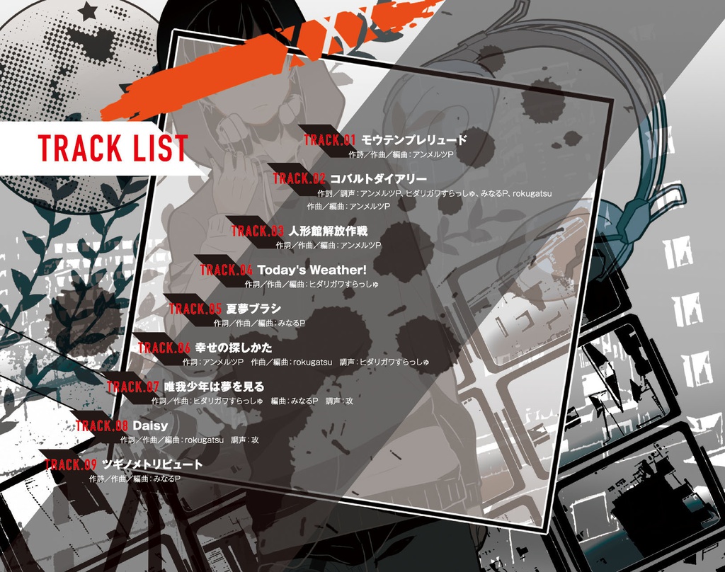 カゲプロ二次創作CD『モウテントリビュート』