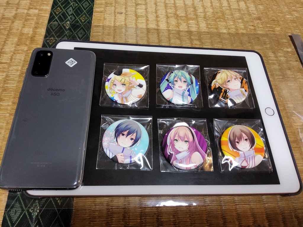 「人生」キャラクター缶バッジ