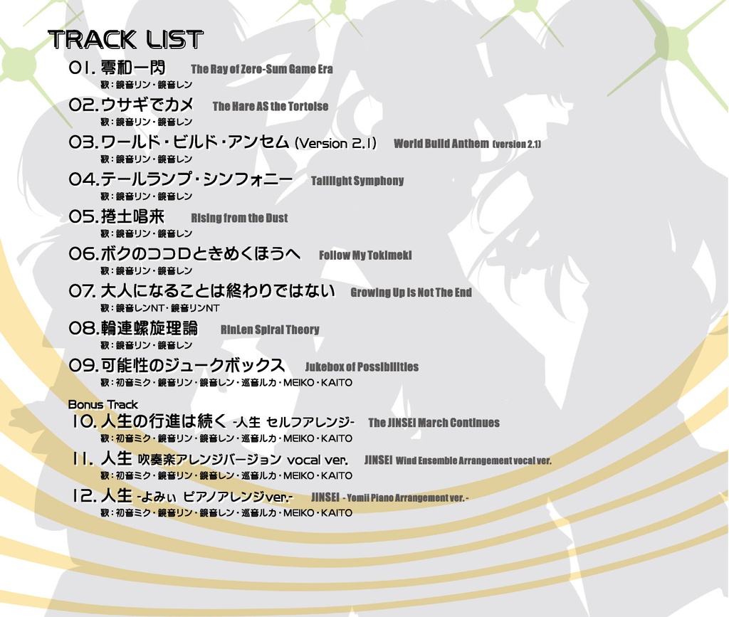 アンメルツP 10th Full Album『G.C.M Style』