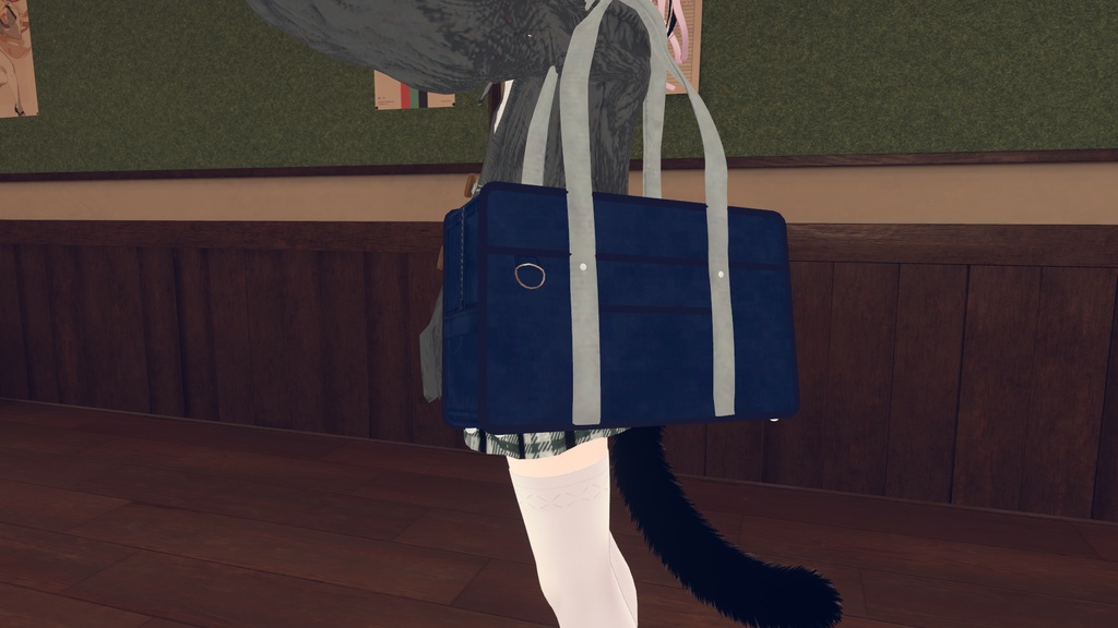 【無料】スクールバッグ / School Bag【VRChat想定】